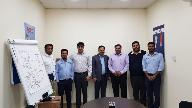 <p>A product training was conducted by Mr. Amitabh Shrivastava and Mr. Kuntal Chatterjee from Volvo Eicher Commercial Vehicles (VECV) on Volvo Eicher engines and gensets. VECV is a joint venture between AB Volvo of Sweden and Eicher Motors of India. VECV gensets range from 30-160 kVA and come with unparalleled warranty of 4000 hours or 2 years.The generators are specifically designed and are tested to work under high ambient temperature of GCC countries.</p>