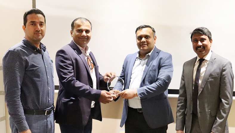 <p>A Plaque of appreciation was presented to us by ZF Services Middle East. We were honored with Appreciation for Top Performance in the region. Such appreciation by our Stakeholders motivate us to aim higher.</p>